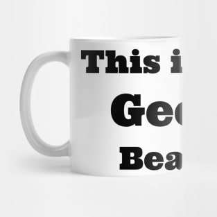 geek beard Mug